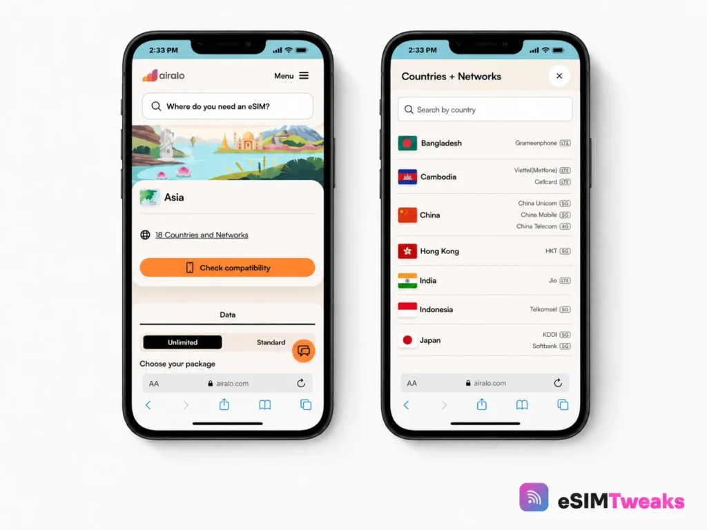 Airalo Promo Code 2026: Get 15% Off With ESIMADVICE15 (Verified Codes) 16 Airalo Asialink regional eSIM with Asia countries & networks list