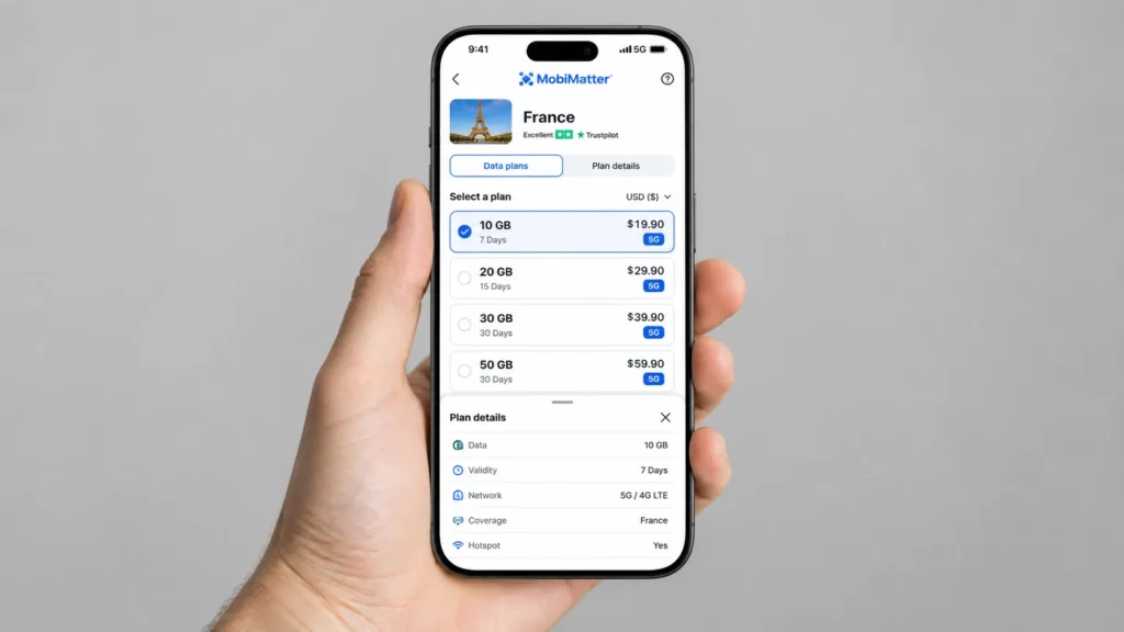 MobiMatter 5G Support