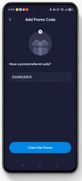 Nomad eSIM Promo Code 2026: 15% Off With ESIMDUDE15 9 Nomad - Applying promo code ESIMDUDE15