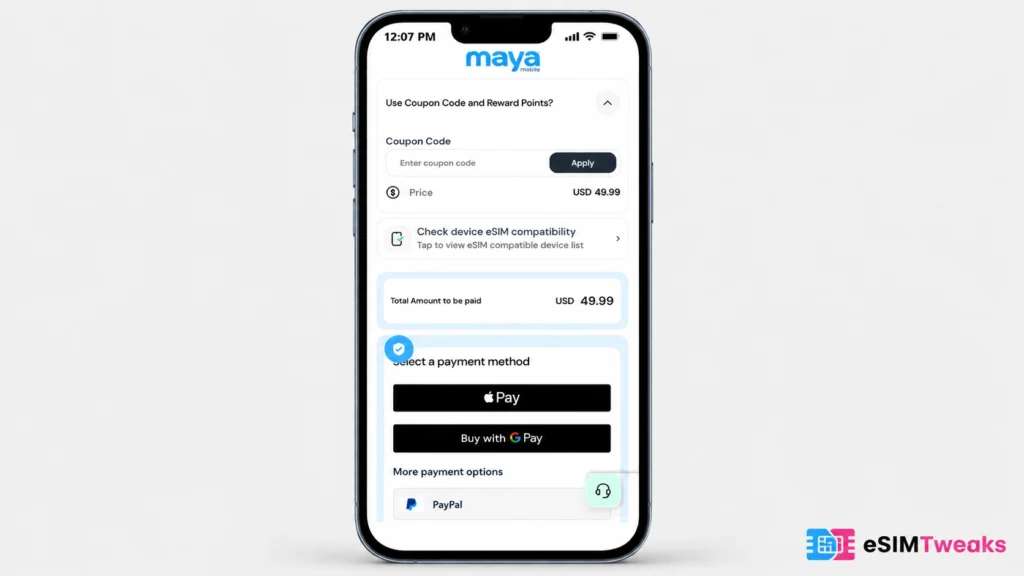Maya Mobile Coupon Code: Get 10% OFF Every eSIM Plan 4 Open Maya Mobile Coupon Field