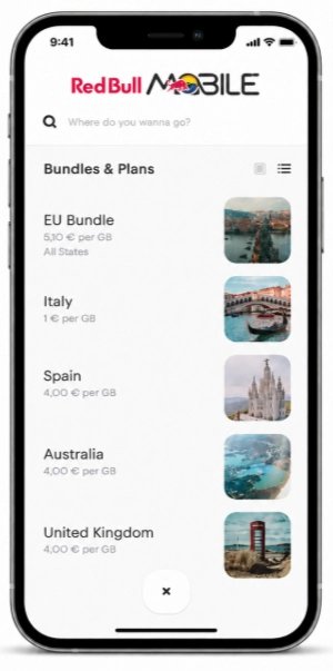 eSIM for Cruises 2026: 9 Best Plans for Sea + Port 8 Red Bull Mobile eSIM Mobile App