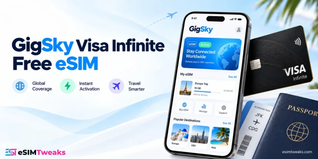 GigSky Visa Infinite Free eSIM
