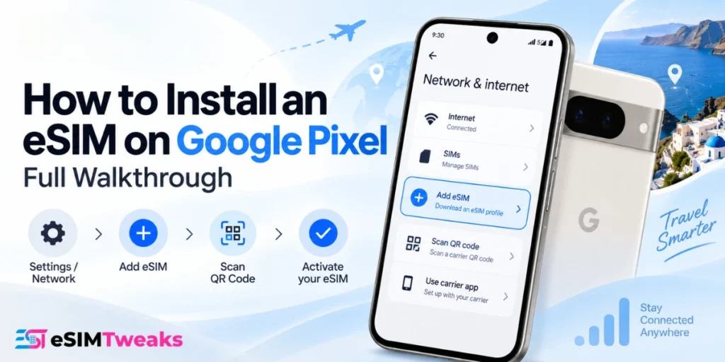 How to Install an eSIM on Google Pixel