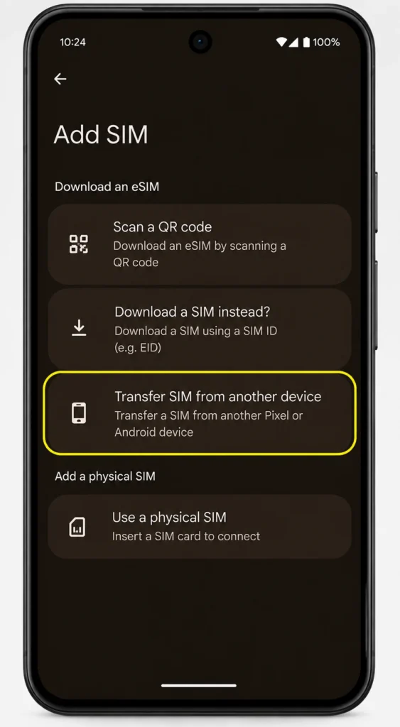 How to Install an eSIM on Google Pixel: Full Walkthrough 11 Pixel transfer SIM from another devic