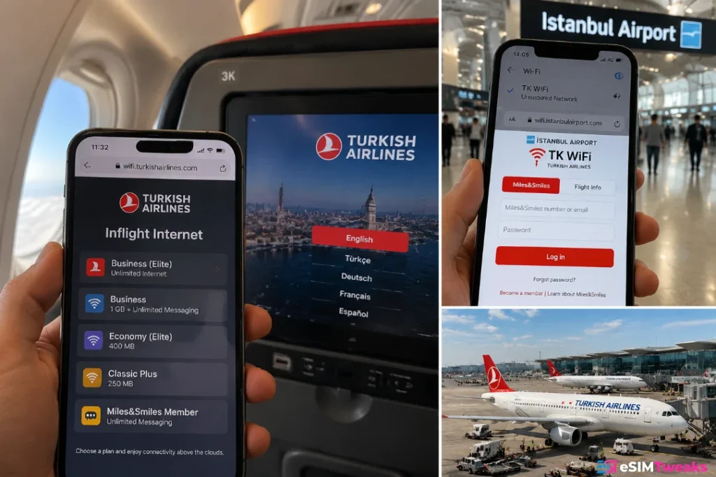 Turkish Airlines and Istanbul Airport WiFi guide