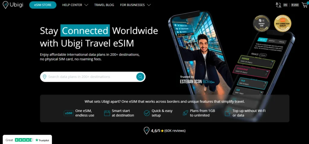 Ubigi Website
