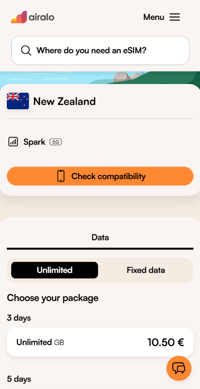 eSIM for New Zealand: 9 Best & Cheapest Plans (2026) 7 Airalo eSIM for New Zealand