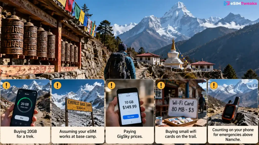 Best eSIM for Nepal 2026: 9 Plans Ranked by Price & Coverage 21 Five costly Nepal eSIM mistakes trekkers should avoid