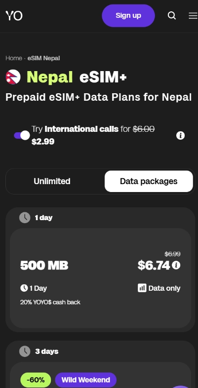 Best eSIM for Nepal 2026: 9 Plans Ranked by Price & Coverage 16 Global YoeSIM For Nepal