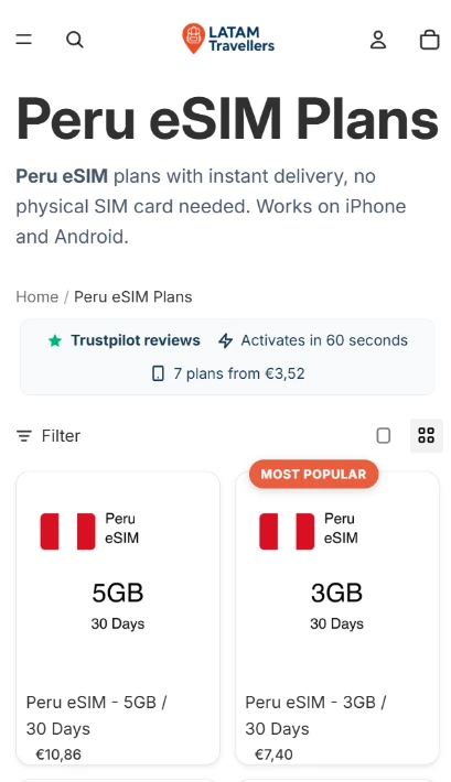 Best eSIM for Peru 2026: 10 Ranked, Priced and Pressure Tested 11 Latam Travellers eSIM for Peru