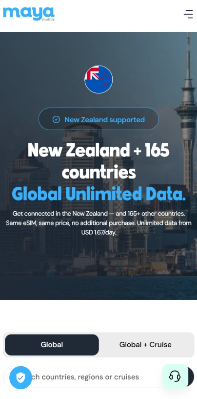 eSIM for New Zealand: 9 Best & Cheapest Plans (2026) 14 Maya Mobile eSIM for New Zealand