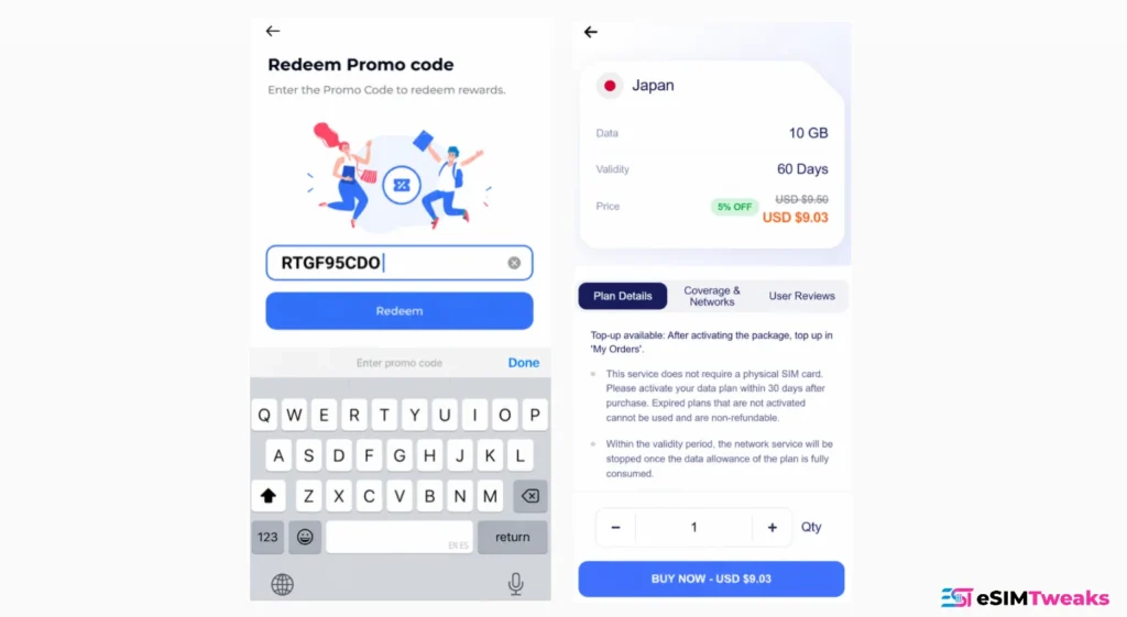 RedteaGO Promo Code 2026: 5% Off, Plans Under $10 15 RedteaGO promo code and Japan 10GB discount
