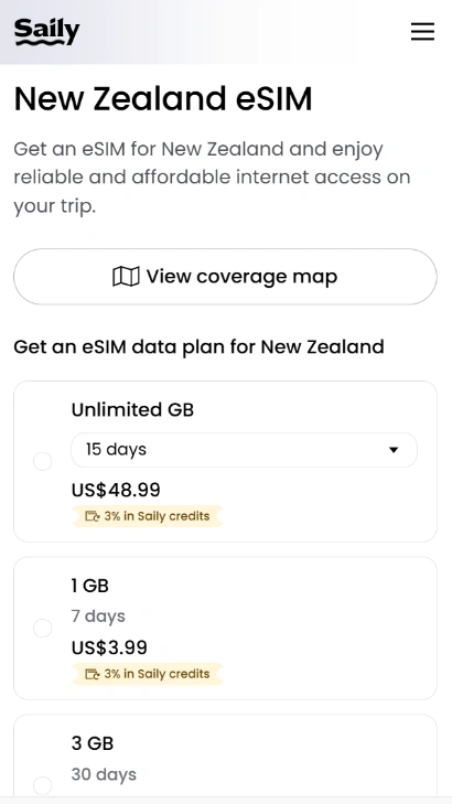 eSIM for New Zealand: 9 Best & Cheapest Plans (2026) 11 Saily eSIM for New Zealand