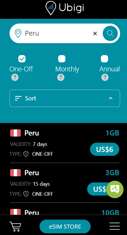 Best eSIM for Peru 2026: 10 Ranked, Priced and Pressure Tested 14 Ubigi eSIM for Peru